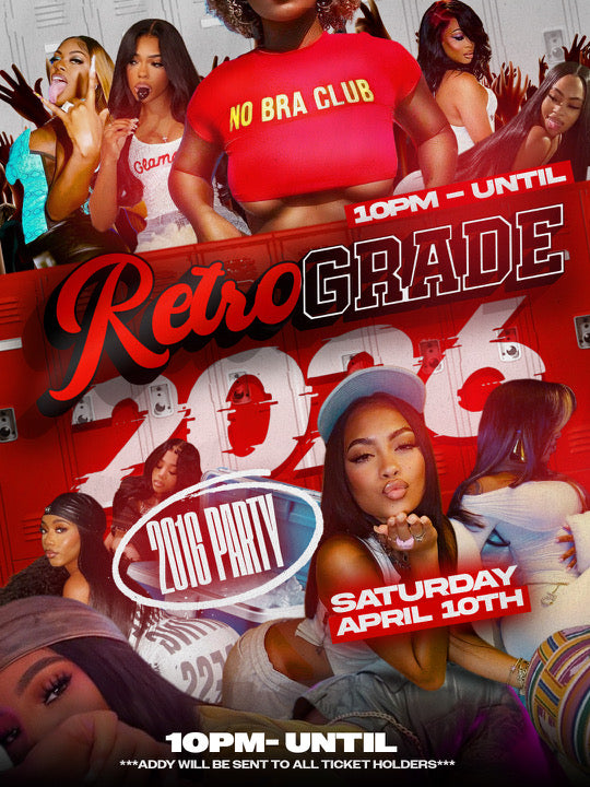 Retrograde 2026: 2016 Party