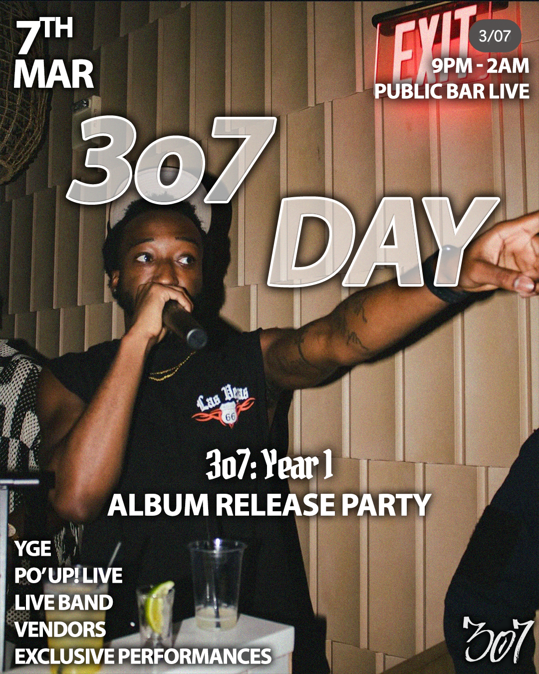 3o7 Day: “3o7: Year 1” Album Release Party